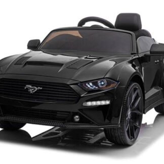 COCHE ELECTRICO INFANTIL MUSTANG 24V, NEGRO, RC   INDA1083-LI-MUSTANG